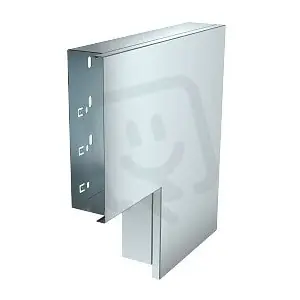 Levný OBO LKM F60200FS Plochý roh s vrchním dílem 60x200mm Ocel pásově zinkováno