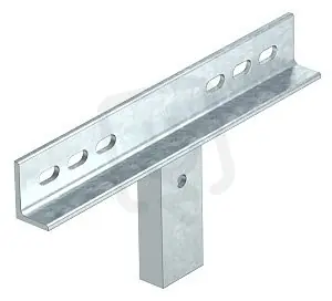 Cenově Výhodný OBO KA-AW 30 FT Deska adaptéru, pro nástěnný výložník, Ocel, žárově zinkováno