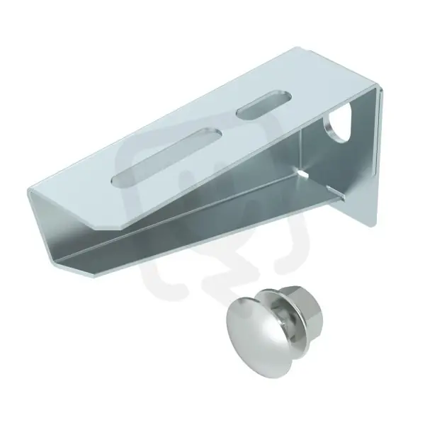 Nástěnný výložník OBO MWA 12 11S FS s upevňovacím šroubem M10x25 B110mm Ocel Omezená Nabídka
