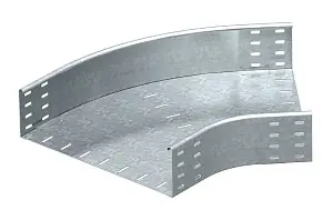 Originální OBO RB 45 150 FS Oblouk 45° vodorovný kruhové provedení 110x500 Ocel pás.zink