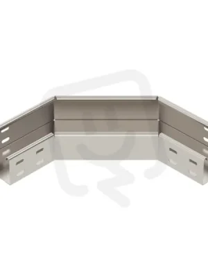 OBO RB 90 610 A2 Oblouk 90° vodorovný rohový tvar 60x100 Nerez ocel Cenová Bomba