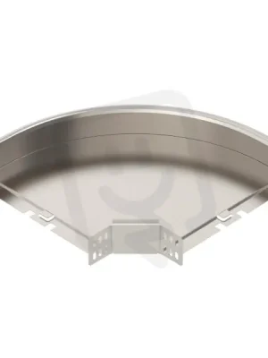 Must-Have OBO RB 90 630 A2 Oblouk 90° vodorovný s úhlovou spojkou 60x300 Nerez ocel