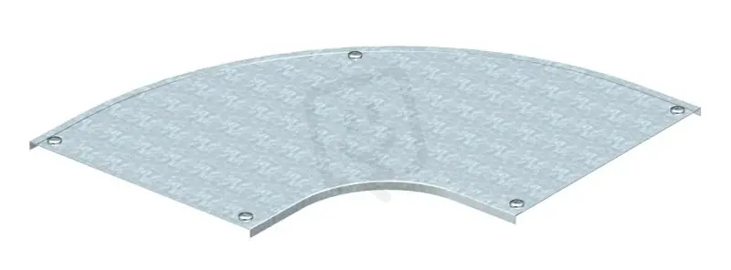 OBO DFB 90 500 FS Víko oblouku 90° s ot. záp pro RB 90 500 B500mm Ocel pás.zink Víkendová Akce
