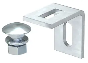 Autentický OBO BW 60 40 FT SO Upevňovací úhelník pro závěs IS 8 60x60x40 Ocel žár.zinek