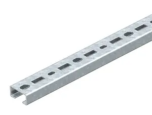 OBO CM3015P2000FS Profilová lišta děrovaná šířka výřezu 16mm 2000x30x15 Ocel Ihned K Objednání