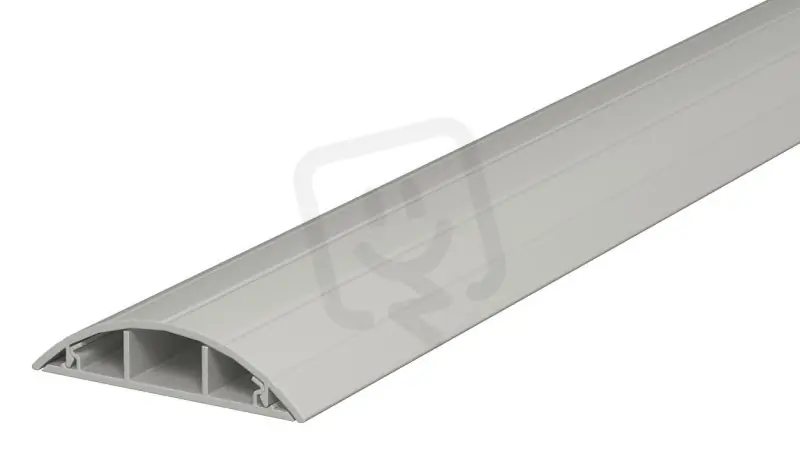 Novinka OBO 2650 Podlahový kanál, 20x73x2000, kamenná šeď, Polyvinylchlorid, PVC