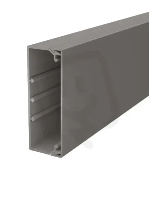 OBO WDK40110GR Nástěnný a stropní kanál s děrováním dna 40x110x2000 kamenná šeď Koupit Online