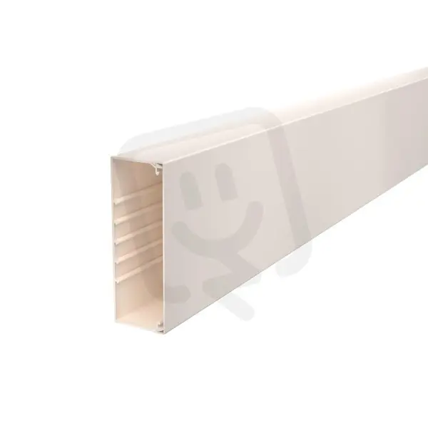 Výhodná Nabídka OBO WDK60170CW Nástěnný a stropní kanál s děrováním dna 60x170x2000 krémová bílá