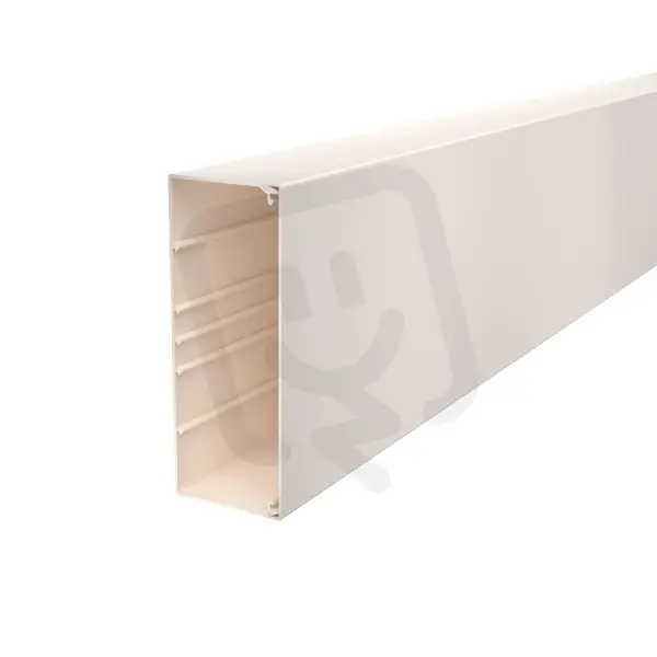 OBO WDK80210CW Nástěnný a stropní kanál s děrováním dna 80x210x2000 krémová bílá Akční Cena