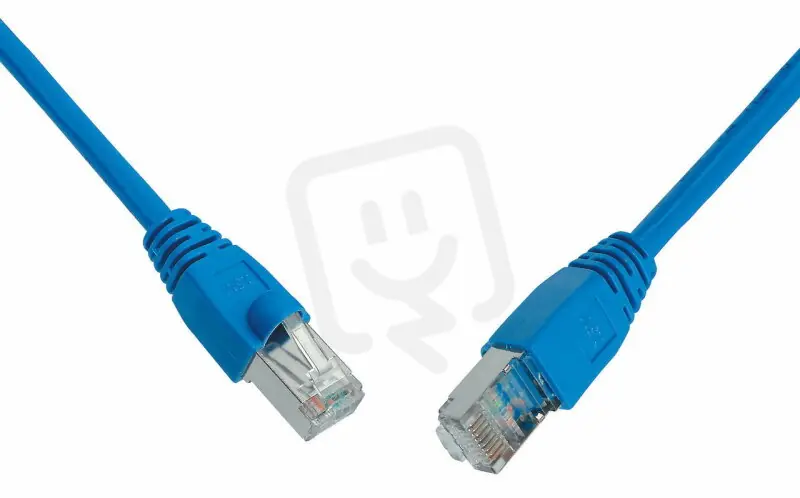 Patch kabel CAT5E SFTP PVC 7m modrý snag-proof SOLARIX 28430709 Jen Po Omezenou Doba