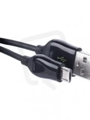 Hit Sezóny Rychlonabíjecí a datový kabel USB-A 2.0 micro USB-B 2.0 Quick Charge 1 m černý