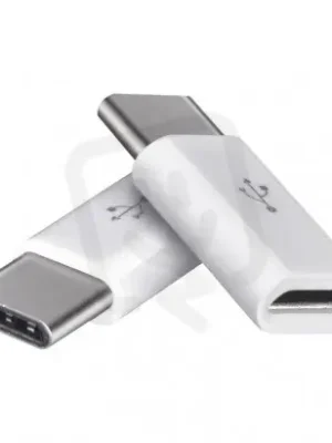 Adaptér micro USB-B 2.0 USB-C 2.0, bílý EMOS SM7023 Vysoce Kvalitní