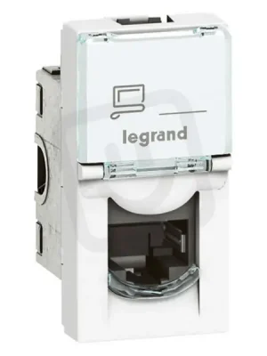 Jen Po Omezenou Doba MOSAIC DATOVÁ ZÁSUVKA RJ45 STP CAT.6A 1M ANTIMIKROBIÁLNÍ LEGRAND 076584