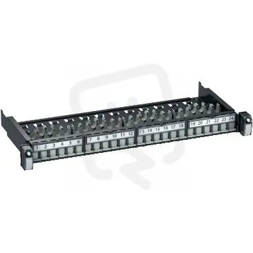 Tovární Cena Actassi Propojovací panel 1U 24x RJ45 STP DPM konektorů SCHNEIDER VDIG111241F