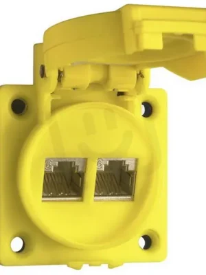 Cenový Hit ETHERNET zásuvka vestavná 1xRJ45 IP55 zař. konektor ABL RJ45K13