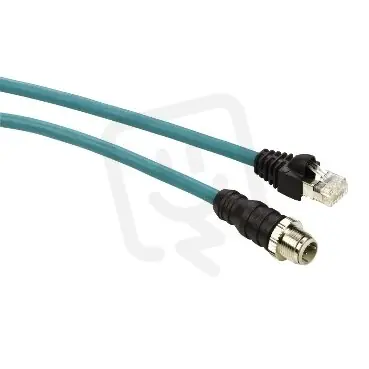 Rychlé Dodání kabel pro Ethernet M12-RJ45 3M 2X2X26 SCHNEIDER TCSECL1M3M3S2