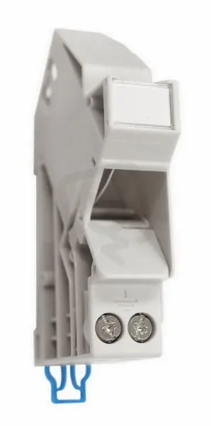Poslední Šance DIN patchpanel, 1-portový, neosazený, pro HSEMRxxxS moduly SCHRACK HSERH010GS