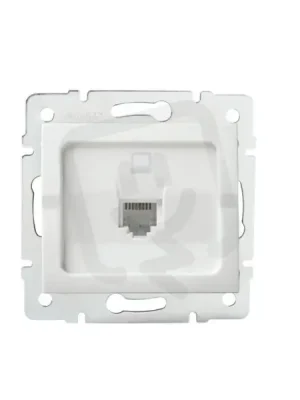 Datová zásuvka LOGI RJ45Cat 5e Jack 25108 Kanlux bílá Poslední Šance
