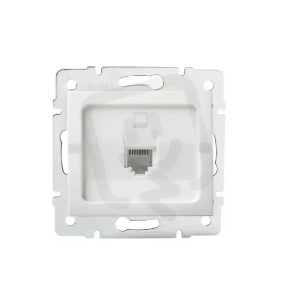 Datová zásuvka LOGI RJ45Cat 5e Jack 25108 Kanlux bílá Poslední Šance