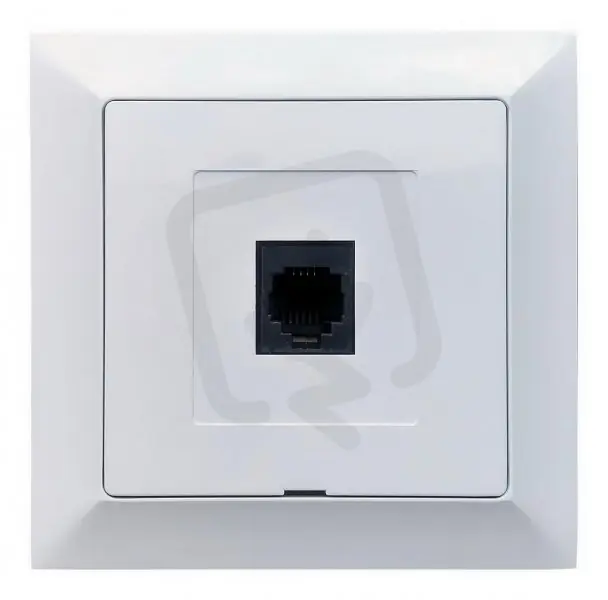 Zásuvka telefonní 4 pin PREMIUM 1 PH 4pin GREENLUX GXKP046 Bezpečná Platba