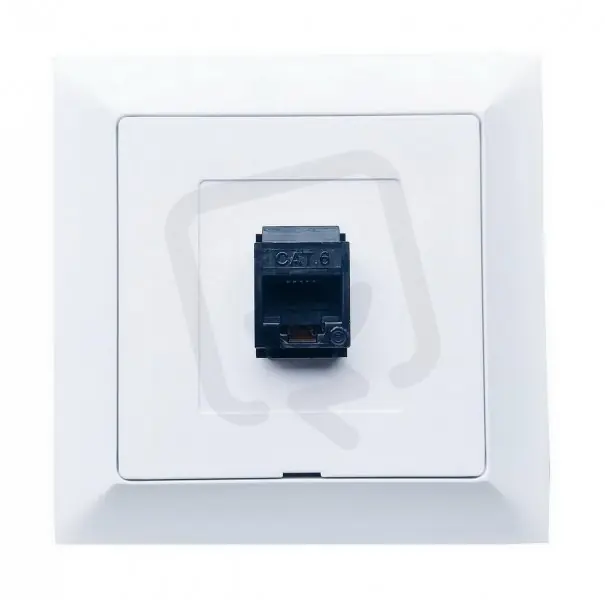 Zásuvka komunikační 8 pin KAT. 6 PREMIUM 1 PC/6 GREENLUX GXKP049 Horká Nabídka