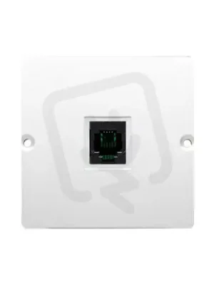 Jednonásobná telefonní zásuvka RJ11, bílá KONTAKT SIMON BMTU.01/11 Finální Výprodej