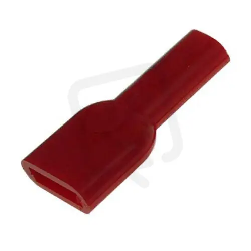 Kryt objímky jednop. 28mm PVC rudá teplo Akční Nabídka