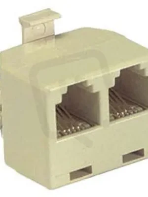 Rozdvojka RJ11 (6p4c) pro konektory RJ11 (2xF/1xM) RJ 11-2F/M Vrácení Zdarma