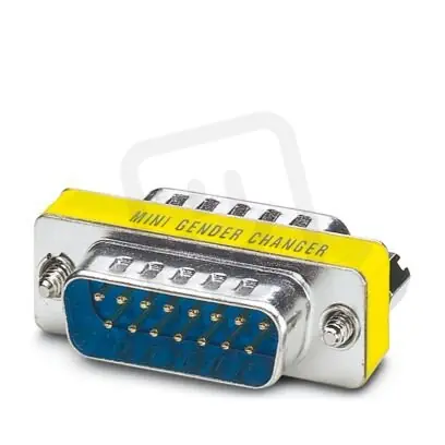 Hit Sezóny Adaptér D-SUB pro přechod z vidlice na zásuvku a naopak VS-15-GC-ST/ST 1652677