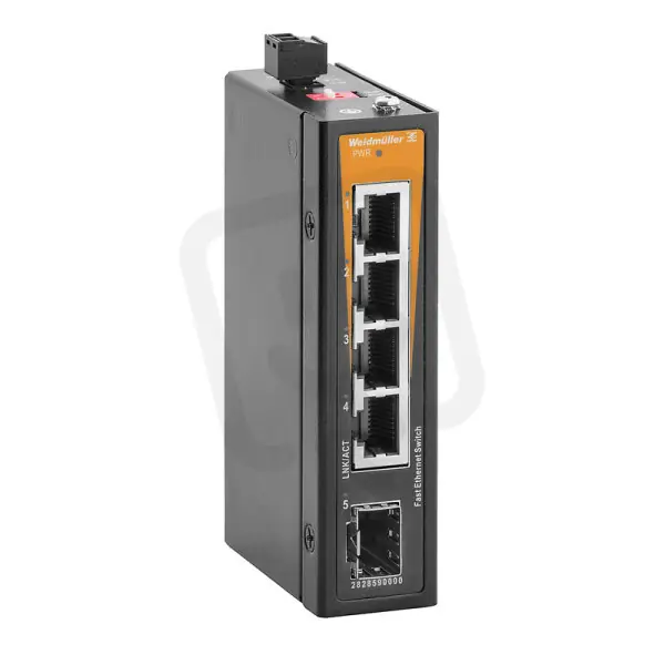 Síťový přepínač Fast Ethernet IE-SW-ELB-05-4TX-1FESFP WEIDMÜLLER 2828590000 Levný