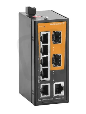 Síťový přepínač Fast Ethernet IE-SW-ELB-08-6TX-2FESFP WEIDMÜLLER 2828600000 Poslední Šance