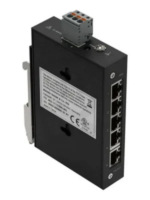 Nejlepší Cena Průmyslový switch ECO, 5 portů 1000Base-T, Černá WAGO 852-1111/000-001