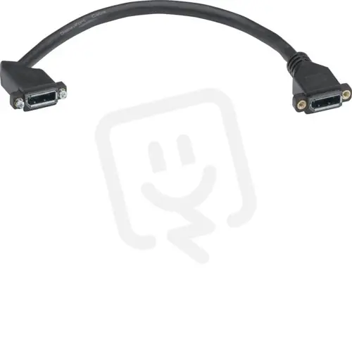 Autentický Připojovací kabel DisplayPort, typ 30, 0,2m, černá TEHALIT GMDSDP