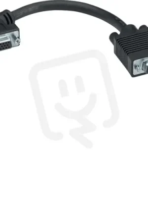 Připojovací kabel VGA (D-SUB 15) typ 30, 0,2 m, černá TEHALIT GMDSVGA Přímo Od Výrobce