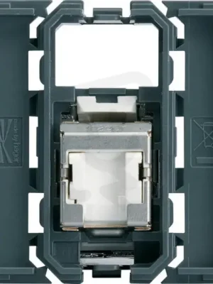 Přístroj datové zásuvky RJ45, cat.6A STP gallery, 22,5/45x45 mm BERKER WXF228 Finální Výprodej