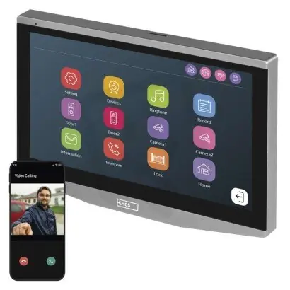 GoSmart Přídavný monitor IP-750B domácího videotelefonu IP-750A EMOS H4021 Dokud Zásoby Vydrží