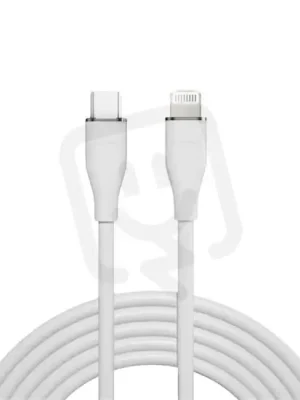 Sleva USB-C/Lightning kabel USB-C konektor - Lightning konektor silikon 1m SSC1901-S