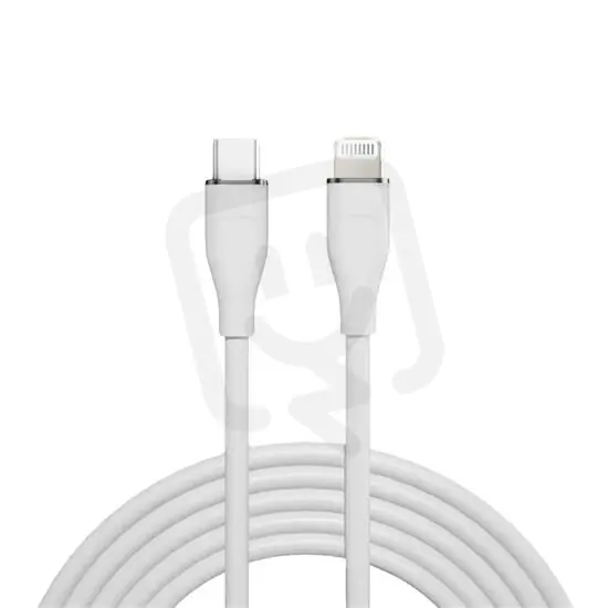 Sleva USB-C/Lightning kabel USB-C konektor - Lightning konektor silikon 1m SSC1901-S