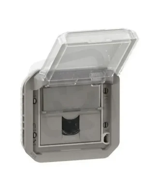 PLXN55 Z.RJ45 CAT 6A UTP PŘÍSTR.ŠEDÁ Cenová Bomba