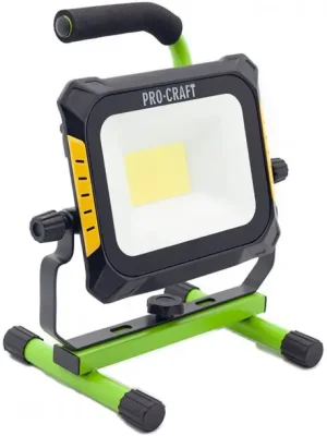 Must-Have LED reflektor aku/220V Procraft LP20 bez akumulátoru a nabíječky LP20