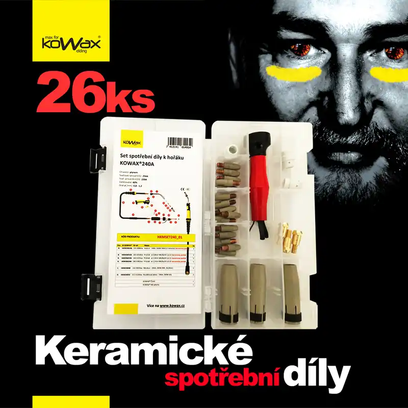 KOWAX KOWAX® SET spotřební díly k MIG hořáku 240A Nakupujte Hned