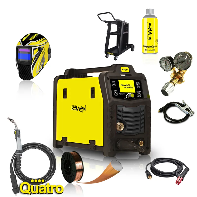 KOWAX GeniMig®240DP LCD SET 4QbL Ověřený