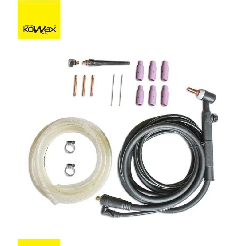 Akční Cena KOWAX KOWAX® Hořák WP26V, 4 m Hořák ruční s ventilkem TIG+příslušenstvím (35-50)