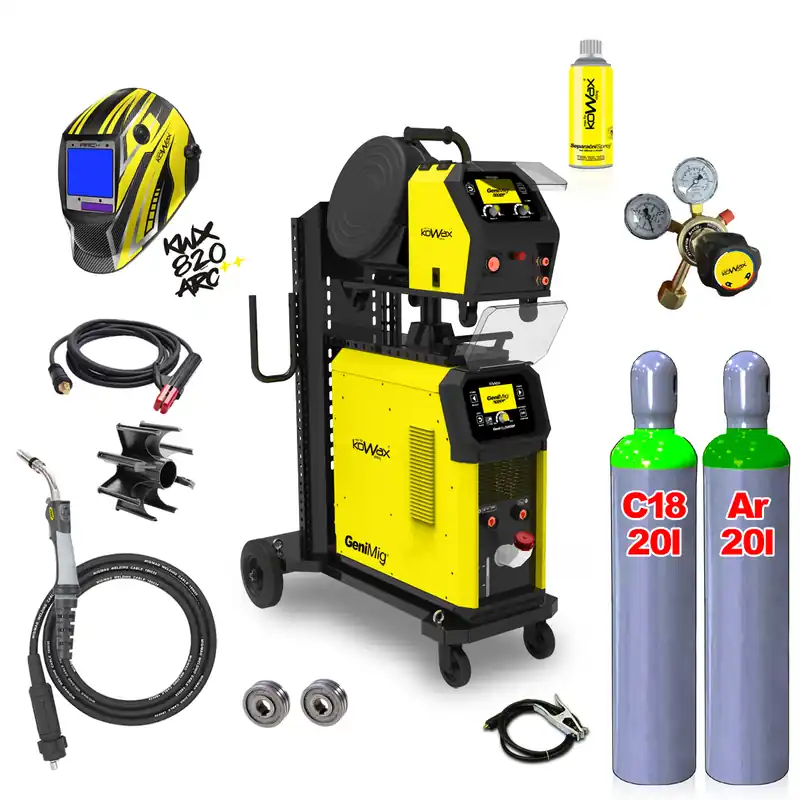 KOWAX GeniMig®500DP LCD5 SET 4Q Značkový