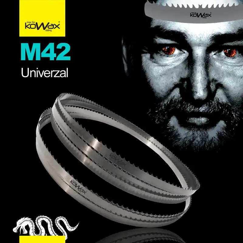 KOWAX Pilový pás 1620mm, š.13mm, M42, 10/14 Značkový