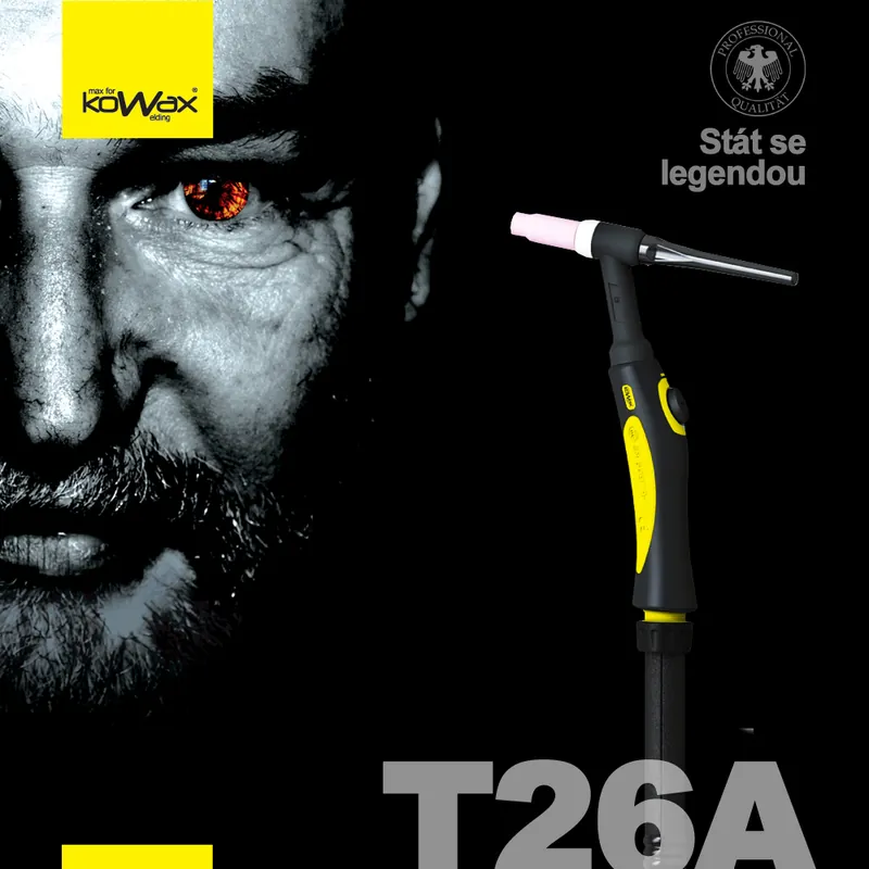 KOWAX TIG hořák T26A 4m-14pin Vrácení Zdarma
