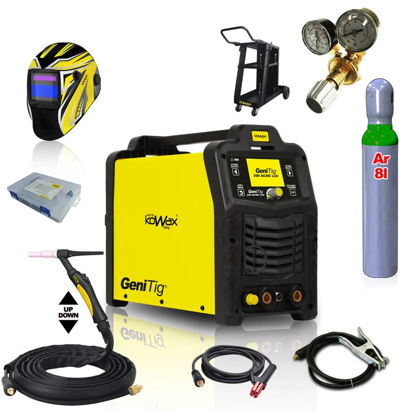 Víkendová Akce KOWAX GeniTig® 220AC/DC LCD SET 6