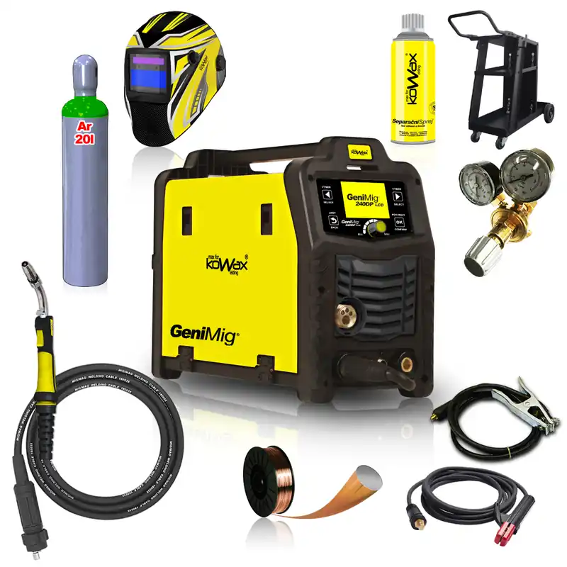 Bezpečná Platba KOWAX GeniMig®240DP LCD SET 6a