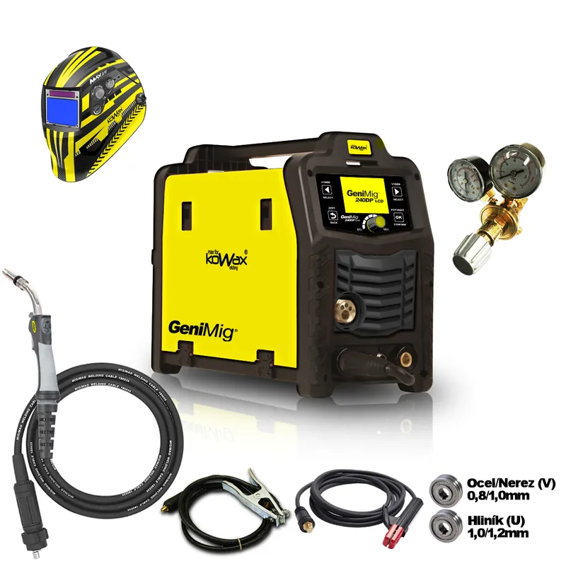 Novinka KOWAX GeniMig®240DP LCD SET 1QYT
