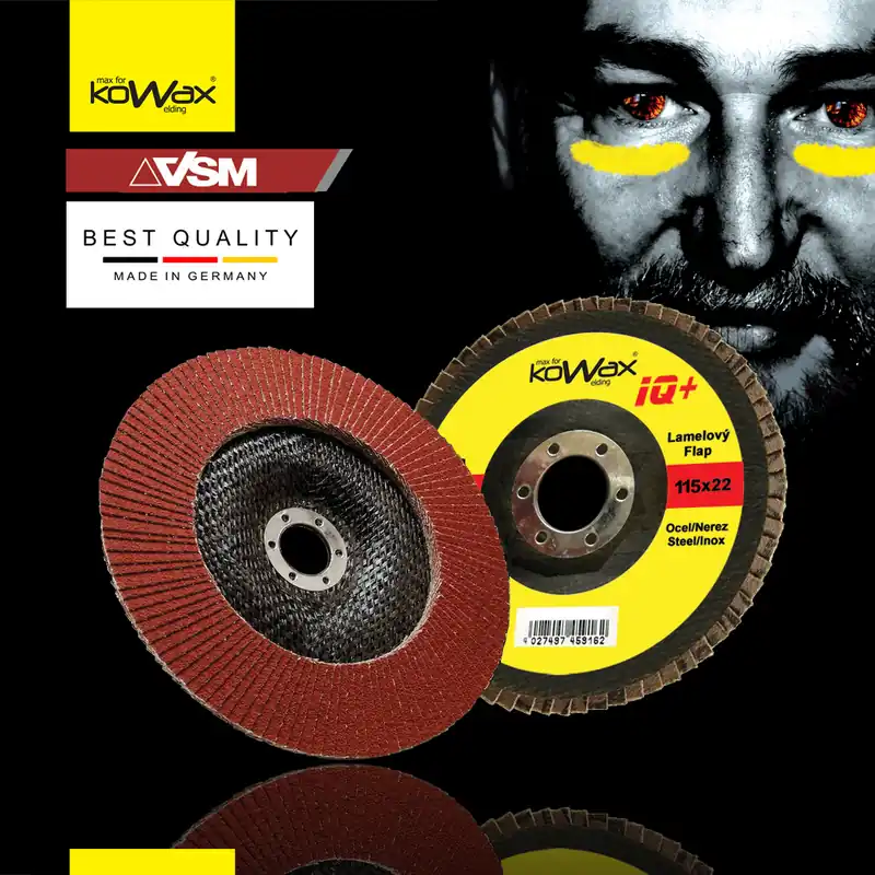 Lamelový keramický kotouč KOWAX IQ+ 2v1 115mm ZR80 Pouze Dnes
